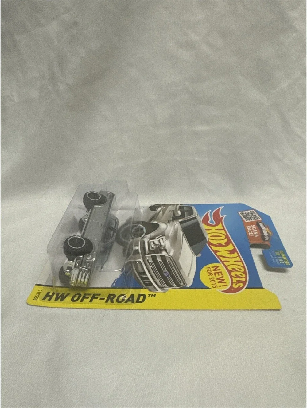Hot Wheels Silver '15 Ford F-150 Pickup Truck 119/250 2015 HW Off-Road Road